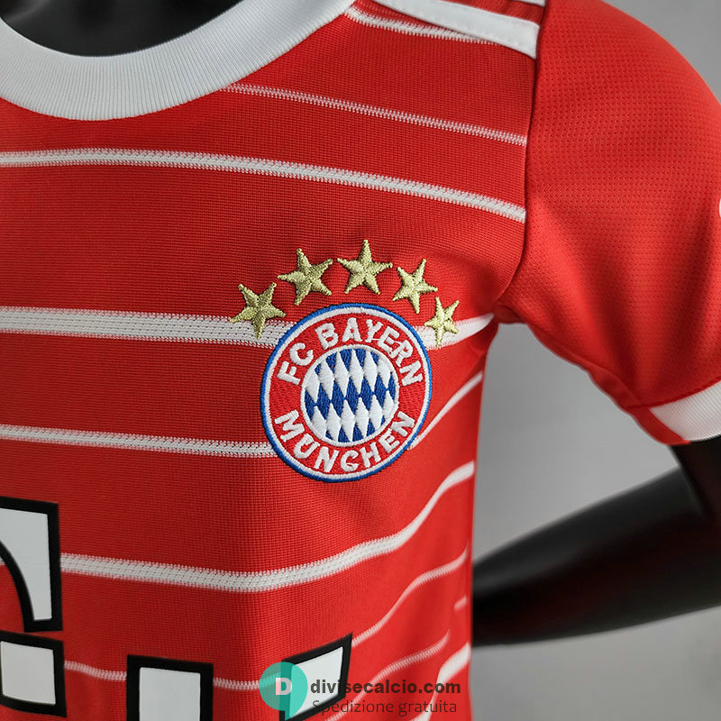 Maglia Bayern Munich Bambino Gara Home 2022/2023